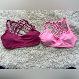 Lululemon Free to Be Wild bras - EUC 🦋